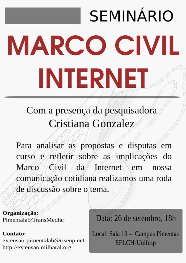 Marco Civil da Internet – ao vivo
